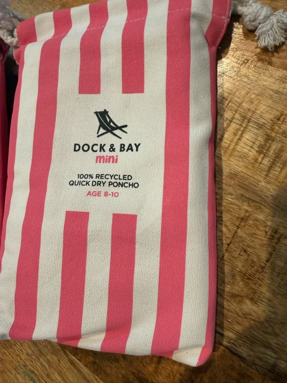 Dock & Bay Mini Poncho Size 8-10 Girl New - Picture 3 of 3